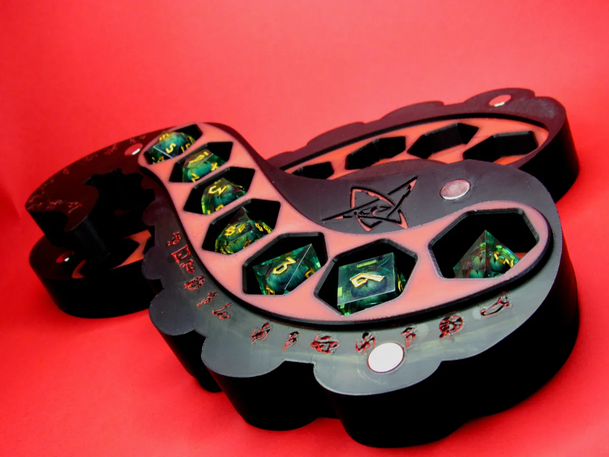 Lovecraftian Cthulhu Tentacle Dice Box - Dragon & Creature Dice Towers, in stock