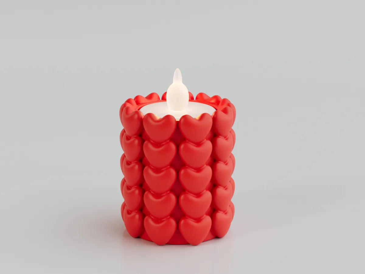 love candle holder