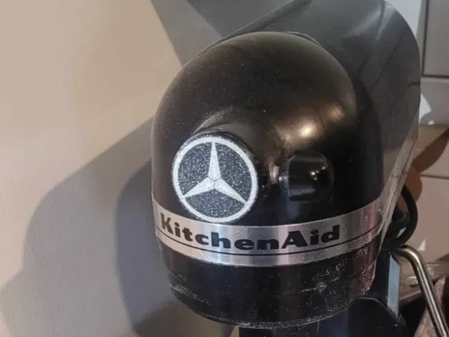 Mercedes Inspired KitchenAid Mixer Badge - Home Accents, in stock in India