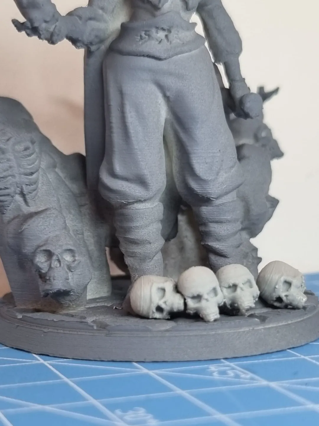 Skull for Tabletop Miniature Base / Decoration - Miniature Bases & Accessories, in stock