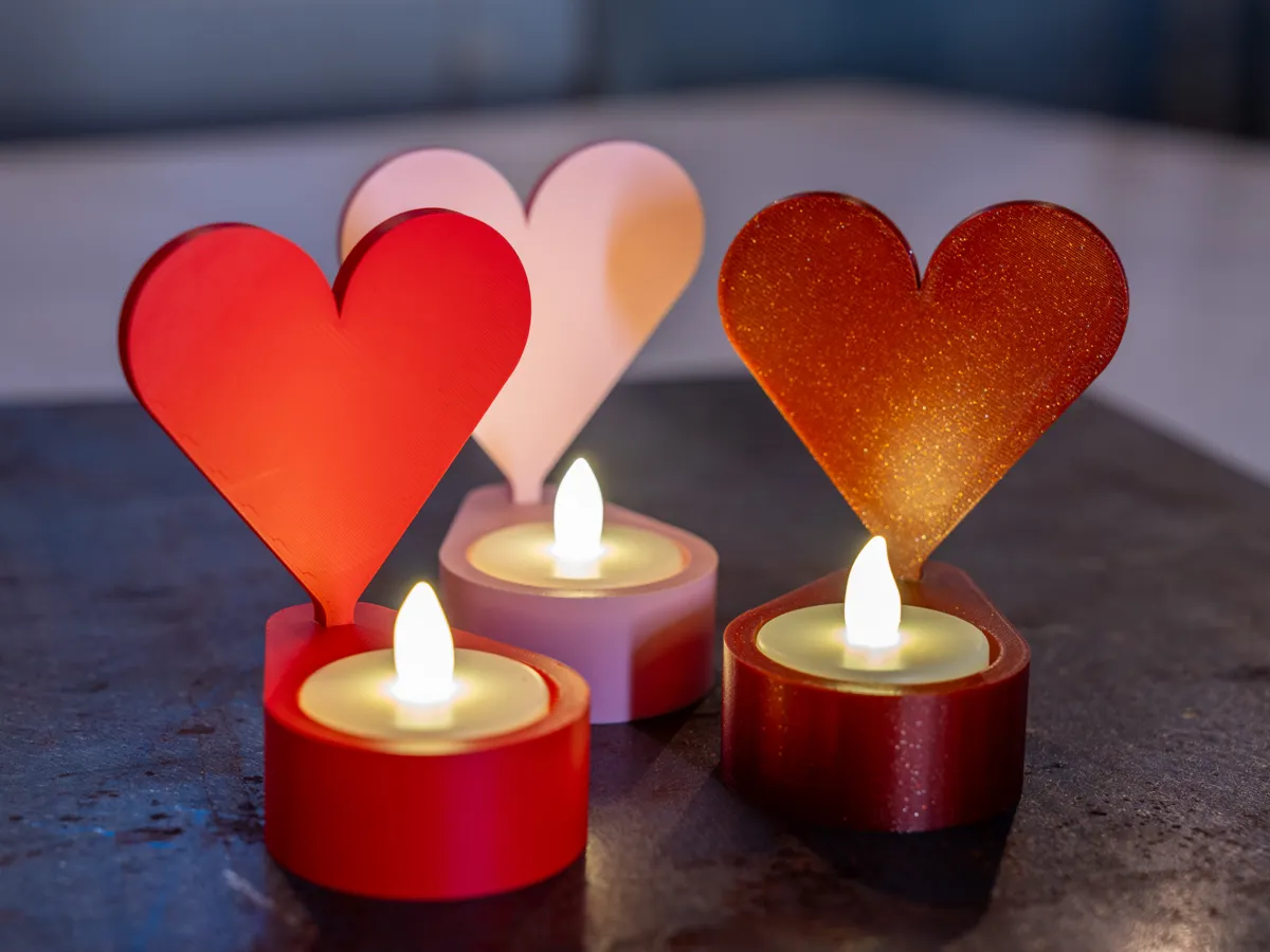 Heart Tea led light