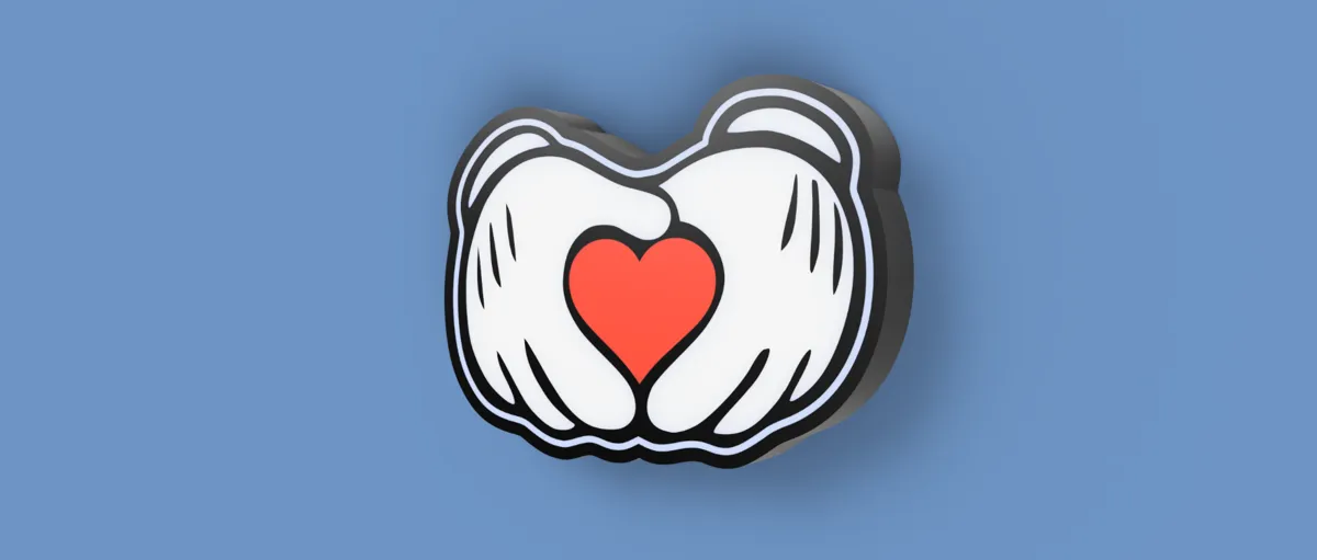 Hand Heart Lightbox