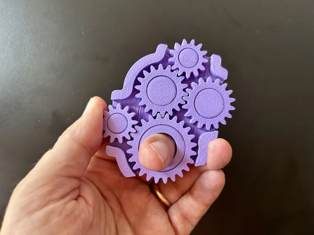 Fidget gears, photo 2 of 4 - Fidget gears Fidget & Sensory Toys