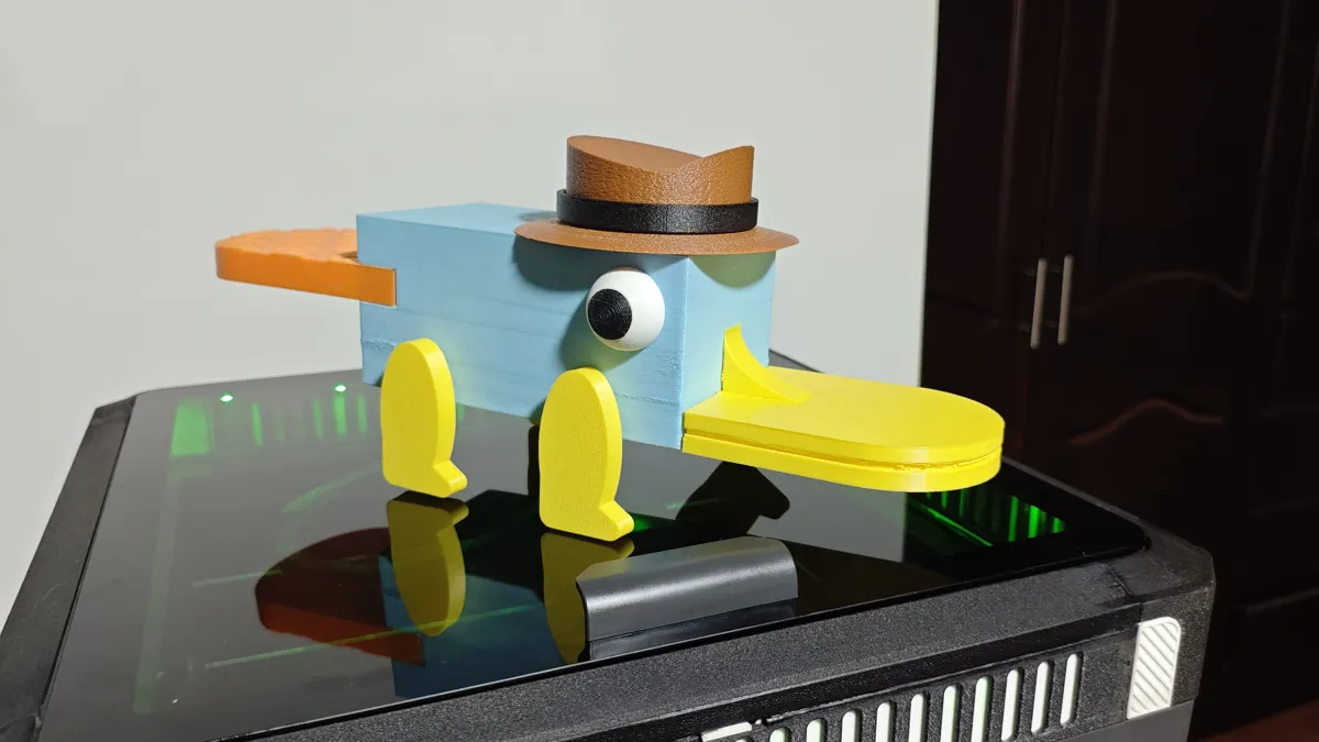 Perry the Platypus's "Fedora" hat, photo 4 of 4 - Perry the Platypus's "Fedora" hat Jewellery & Accessories