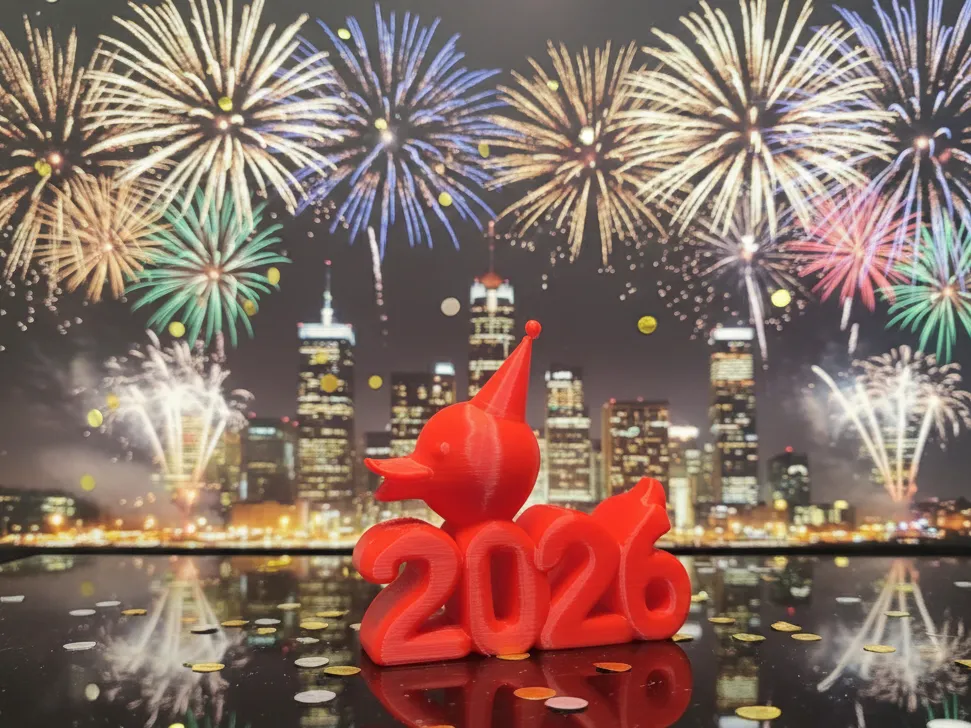 2026 New Year Duck