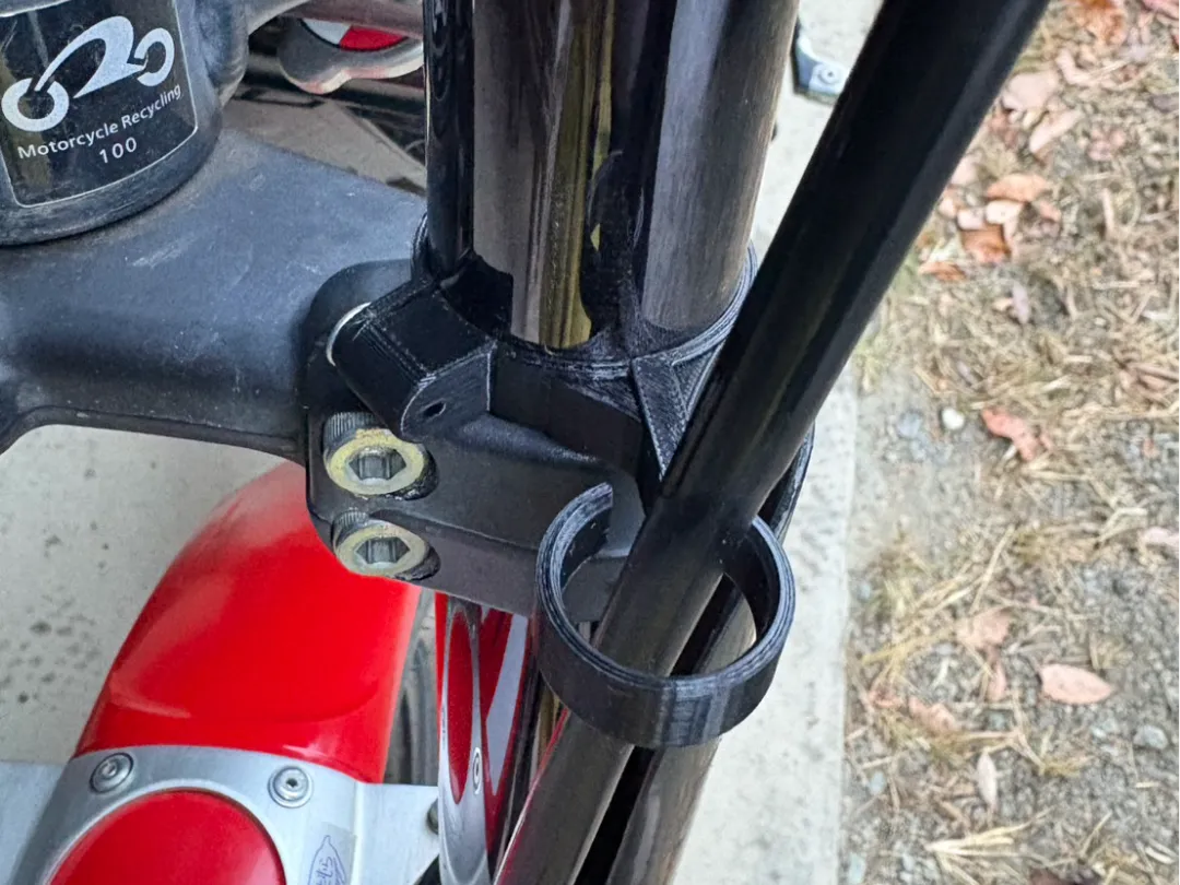 Front Brake Hose Guide for Trial Bikes