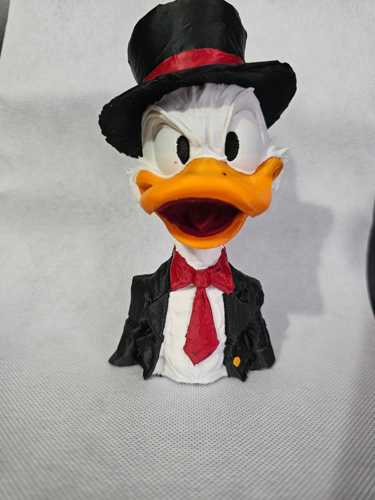 Dagobert Duck Scrooge McDuck Bust Disney figure, photo 3 of 3 - Dagobert Duck Scrooge McDuck Bust Disney figure Figurines & Collectibles