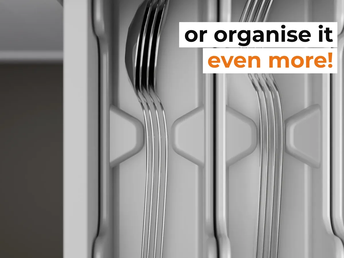 Modular Cutlery Organizer, photo 3 of 4 - Modular Cutlery Organizer Kitchen & Dining