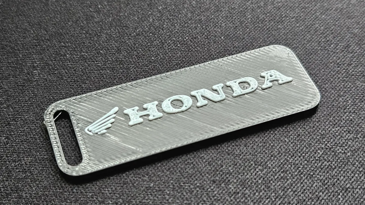 Honda Motorsports Keychain Ready