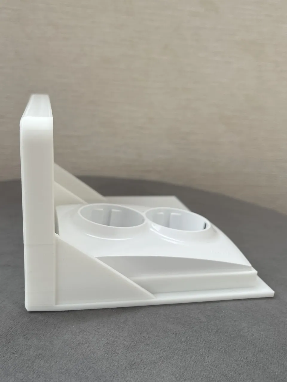 Outlet Mount Phone Shelf Table, photo 3 of 4 - Outlet Mount Phone Shelf Table Generative Art