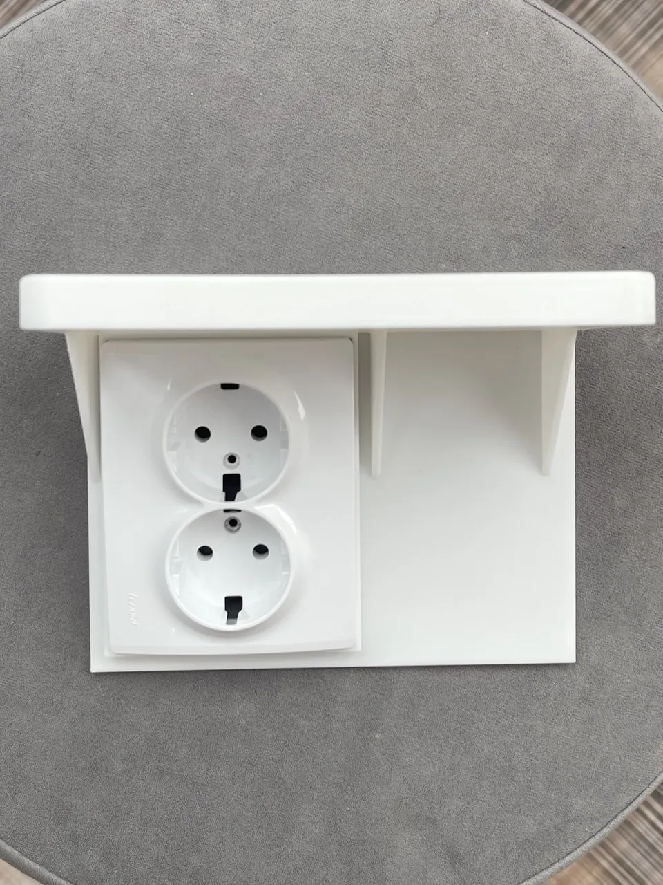 Outlet Mount Phone Shelf Table, photo 4 of 4 - Outlet Mount Phone Shelf Table Generative Art