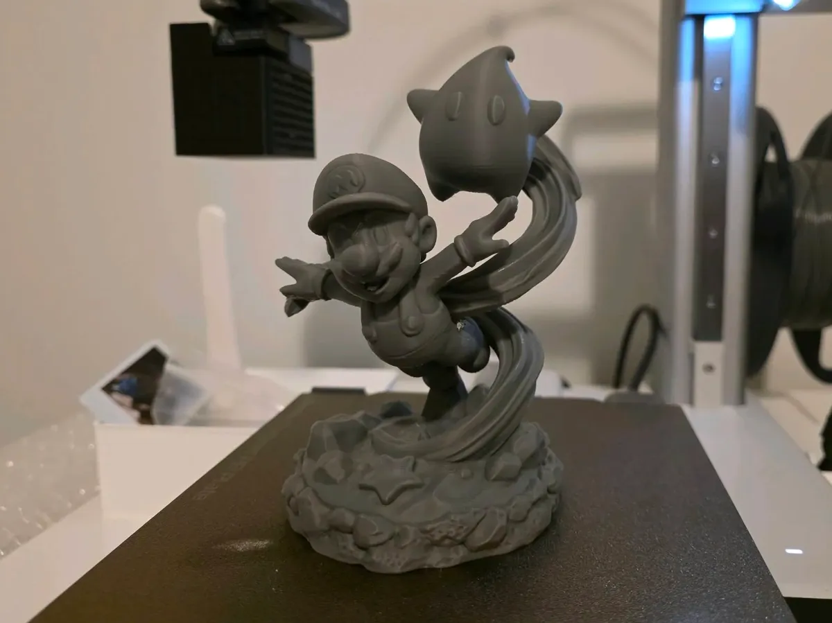 Super Mario Galaxy & Luma - Diorama Figure