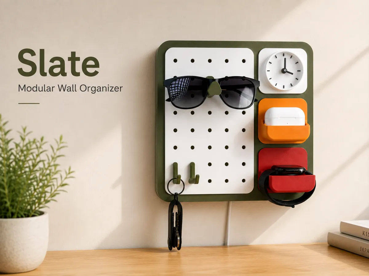 Slate - Modular Wall Organizer System