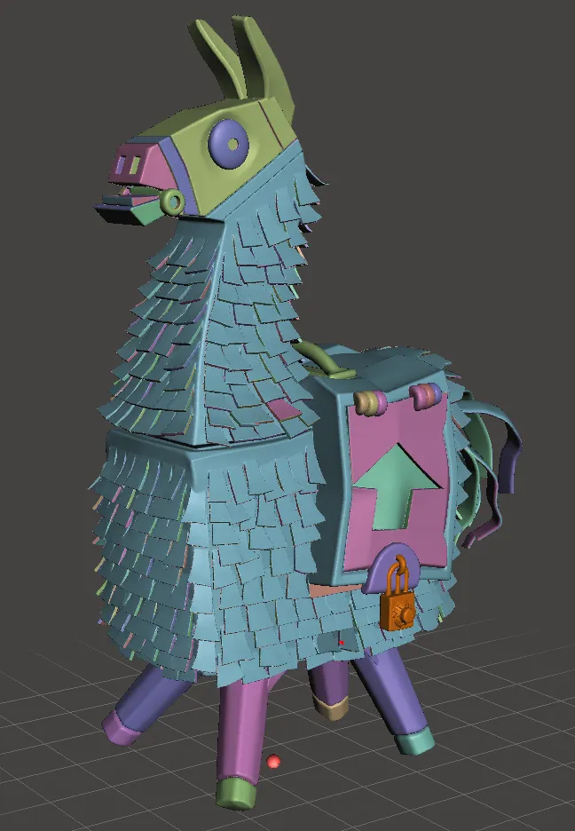 Fortnite Supply Pinata Llama Replica!, photo 3 of 4 - Fortnite Supply Pinata Llama Replica! Gifts & Occasions