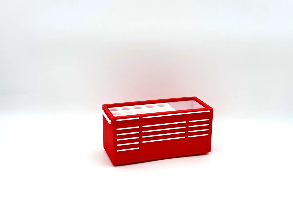 Desk Toolbox office organizer pen holder, photo 3 of 4 - Desk Toolbox office organizer pen holder Household