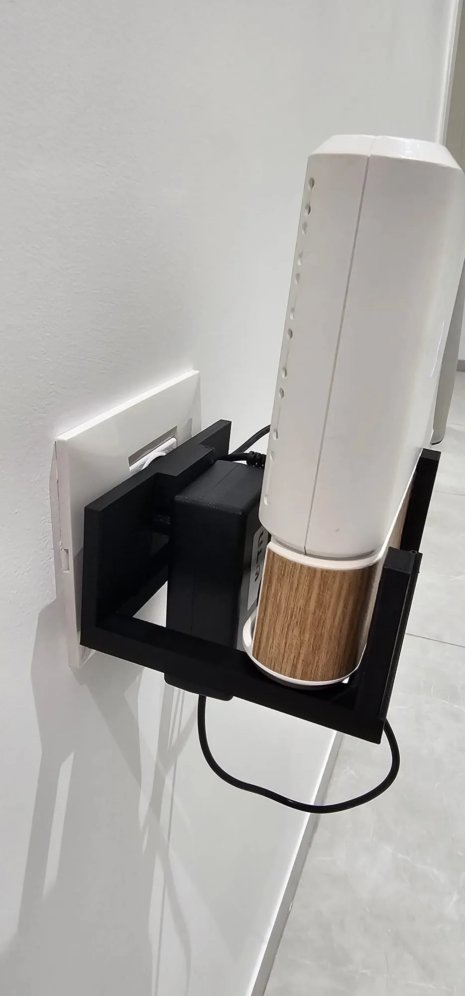 Router Mount - Hang Router on Its Power Charger, photo 2 of 3 - Router Mount - Hang Router on Its Power Charger Mobile & Device Accessories