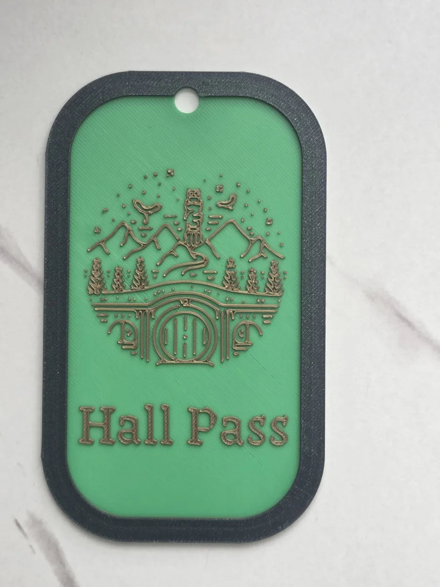 Lord of the Rings Hall Pass, photo 2 of 3 - Lord of the Rings Hall Pass Education