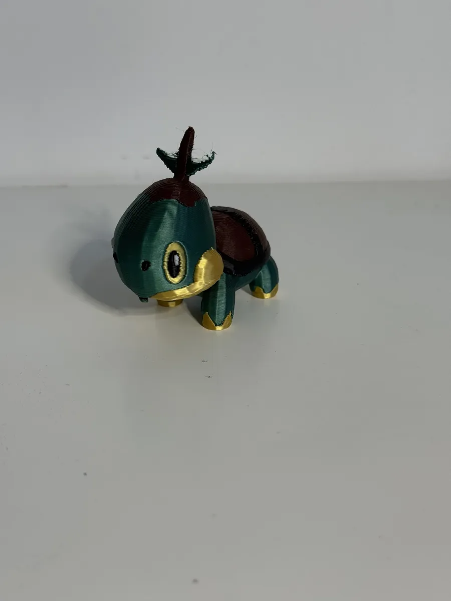 Turtwig #0387, Pokémon Multicolor Figure, photo 2 of 4 - Turtwig #0387, Pokémon Multicolor Figure Toys & Games