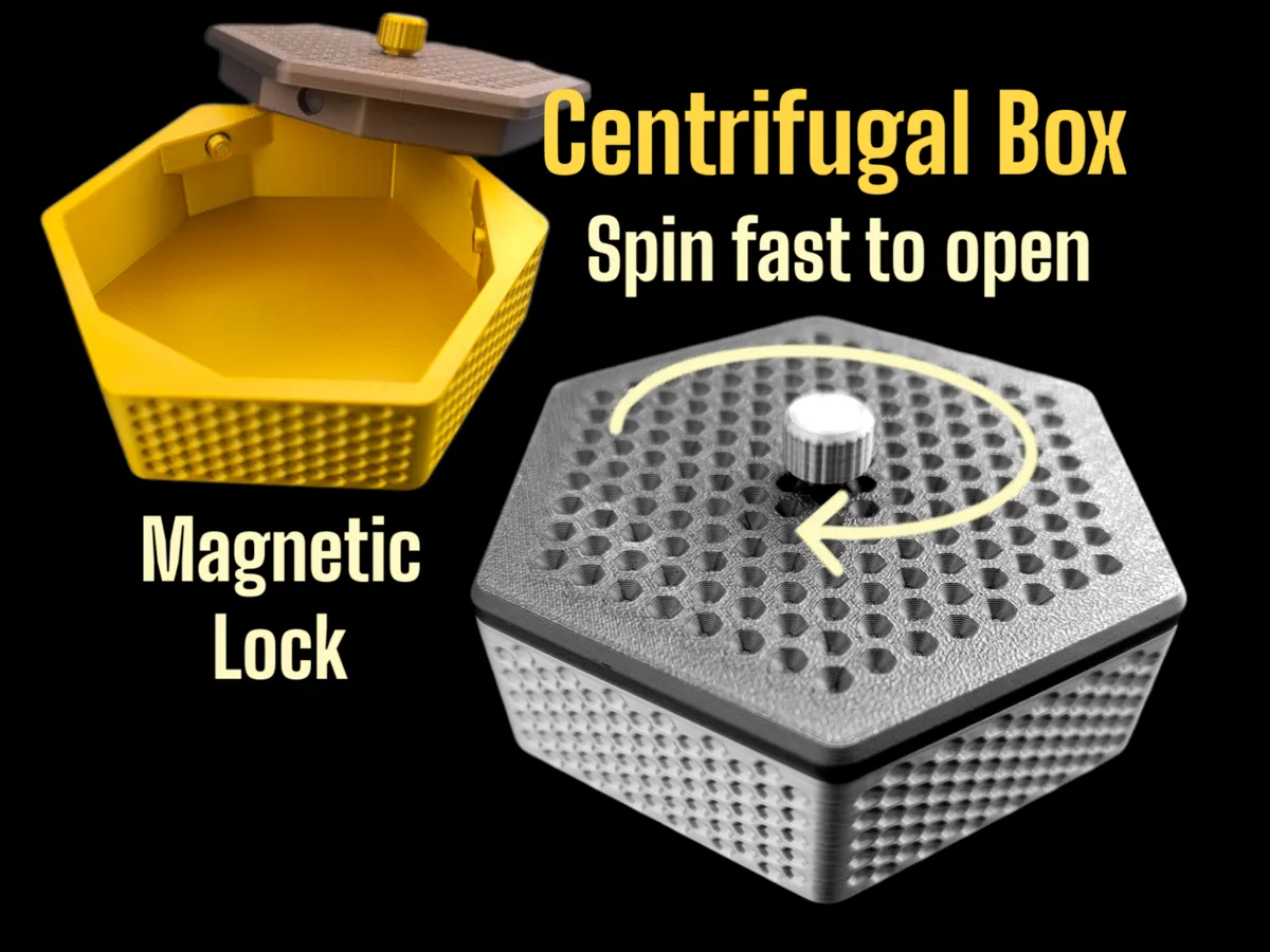 Centrifugal Trick Box - Magnetic Lock