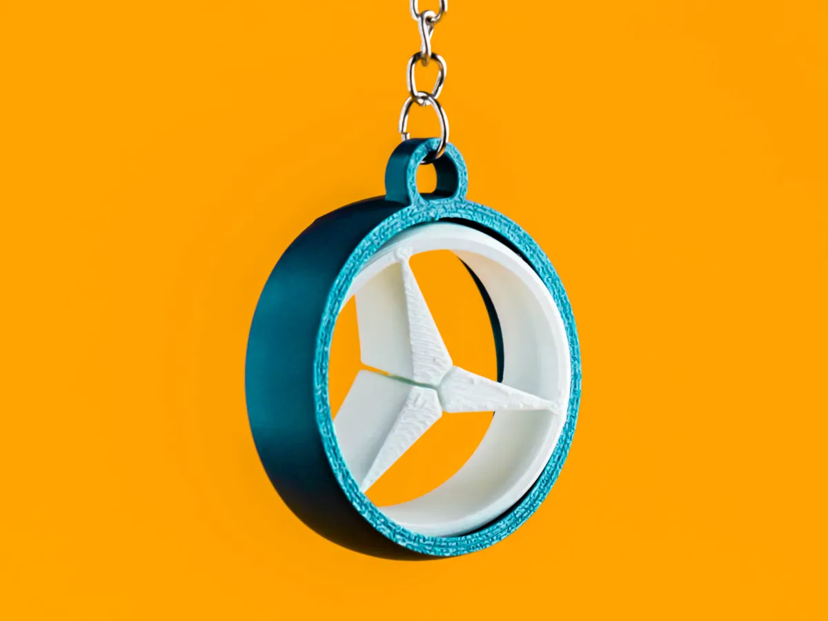 Mercedes Logo Keychain - Fidget toy - Vehicles, in stock in India