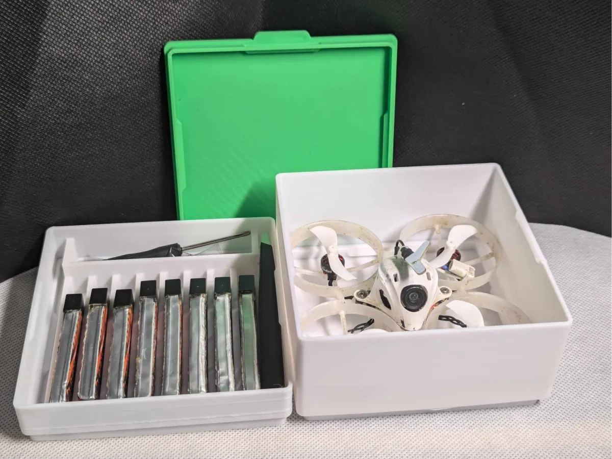 75mm tiny whoop case with lipo storage - Other Hobby & DIY, in stock in India