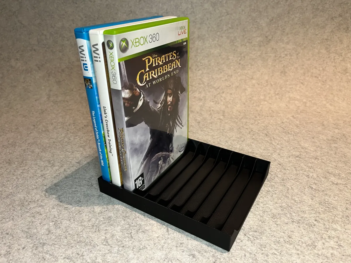 Simple stand holder for games or DVD