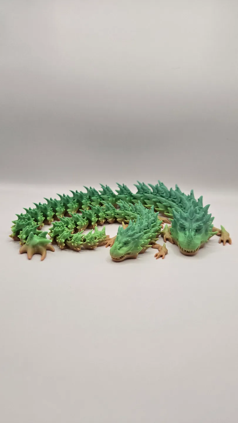 Articulated Spiky Dragon, photo 2 of 4 - Articulated Spiky Dragon Toys & Games