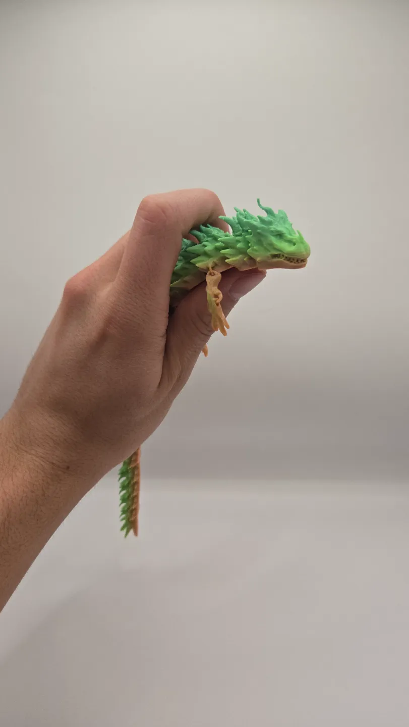 Articulated Spiky Dragon, photo 4 of 4 - Articulated Spiky Dragon Toys & Games