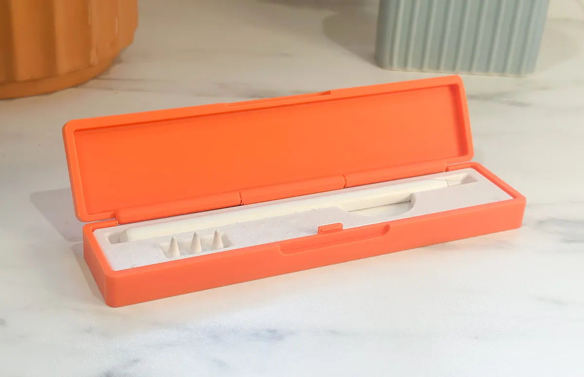Apple Pencil Case Holder - Creamsicle Edition, photo 4 of 4 - Apple Pencil Case Holder - Creamsicle Edition Mobile & Device Accessories