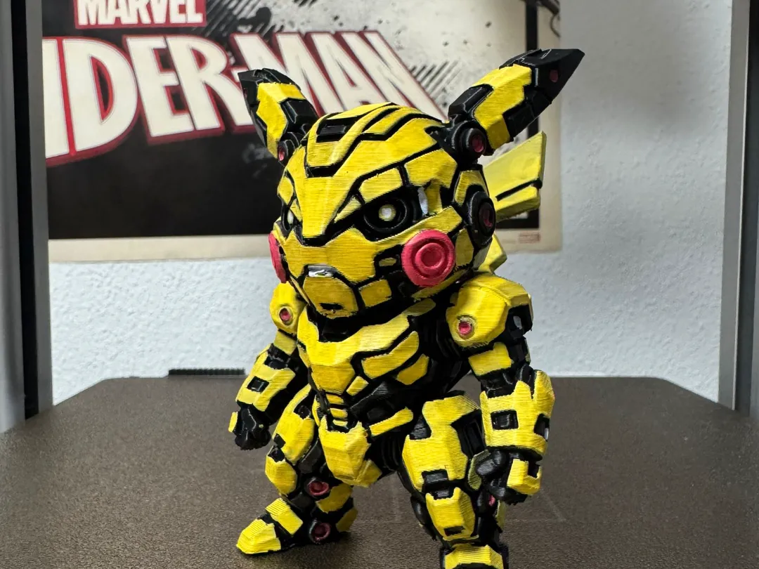 Pikachu Pokemon Mecha