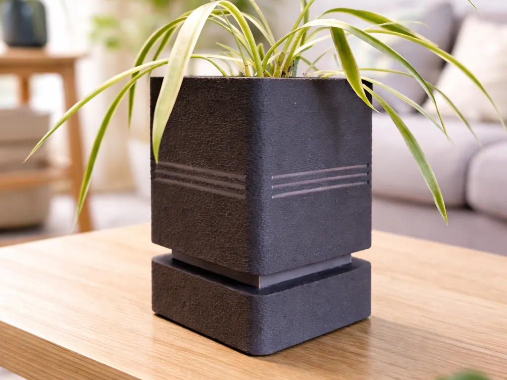 Modern Square Planter with Inner Pot