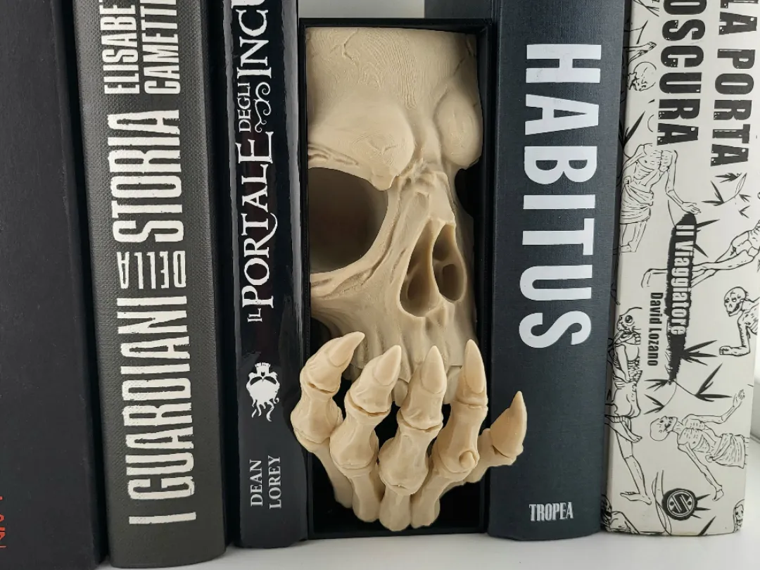 Creeping Skeleton Hand Book Nook booknook