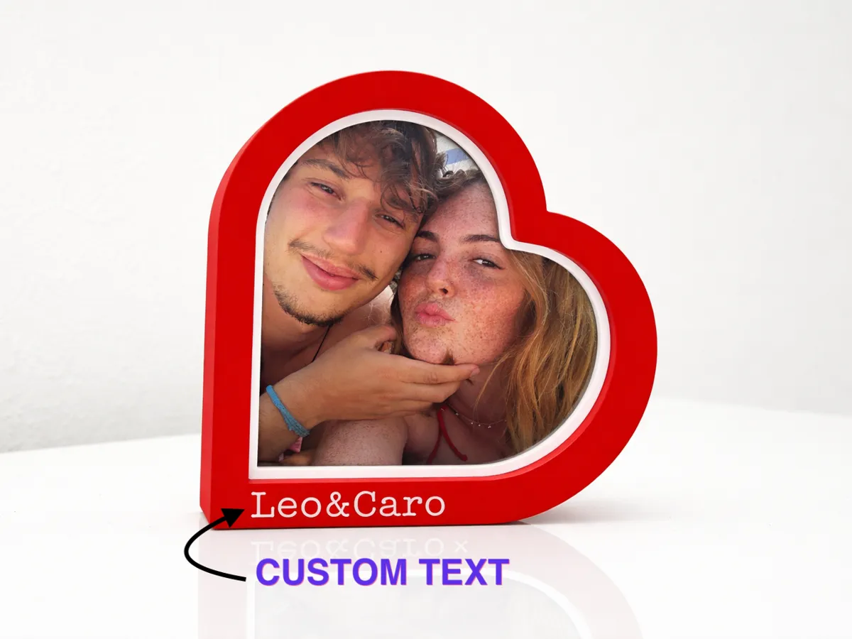 Valentine Heart Photo Frame