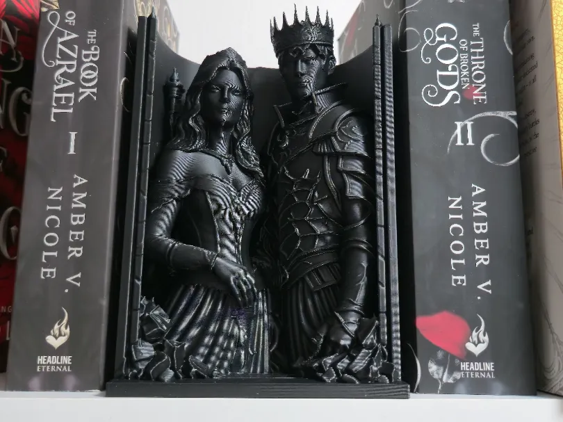 Dark King & Queen Book Nook