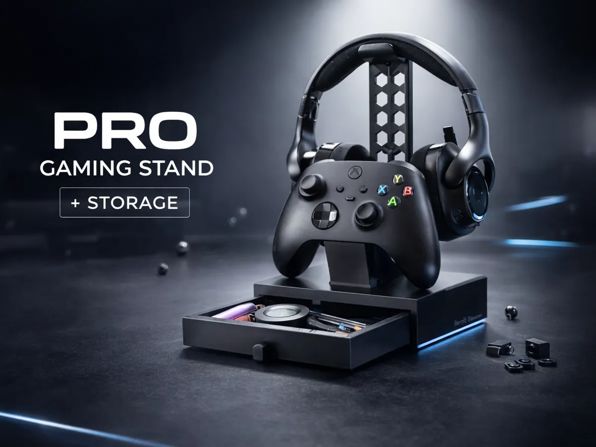 Modular Headset & Controller Stand - Gaming Headset Stands, in stock