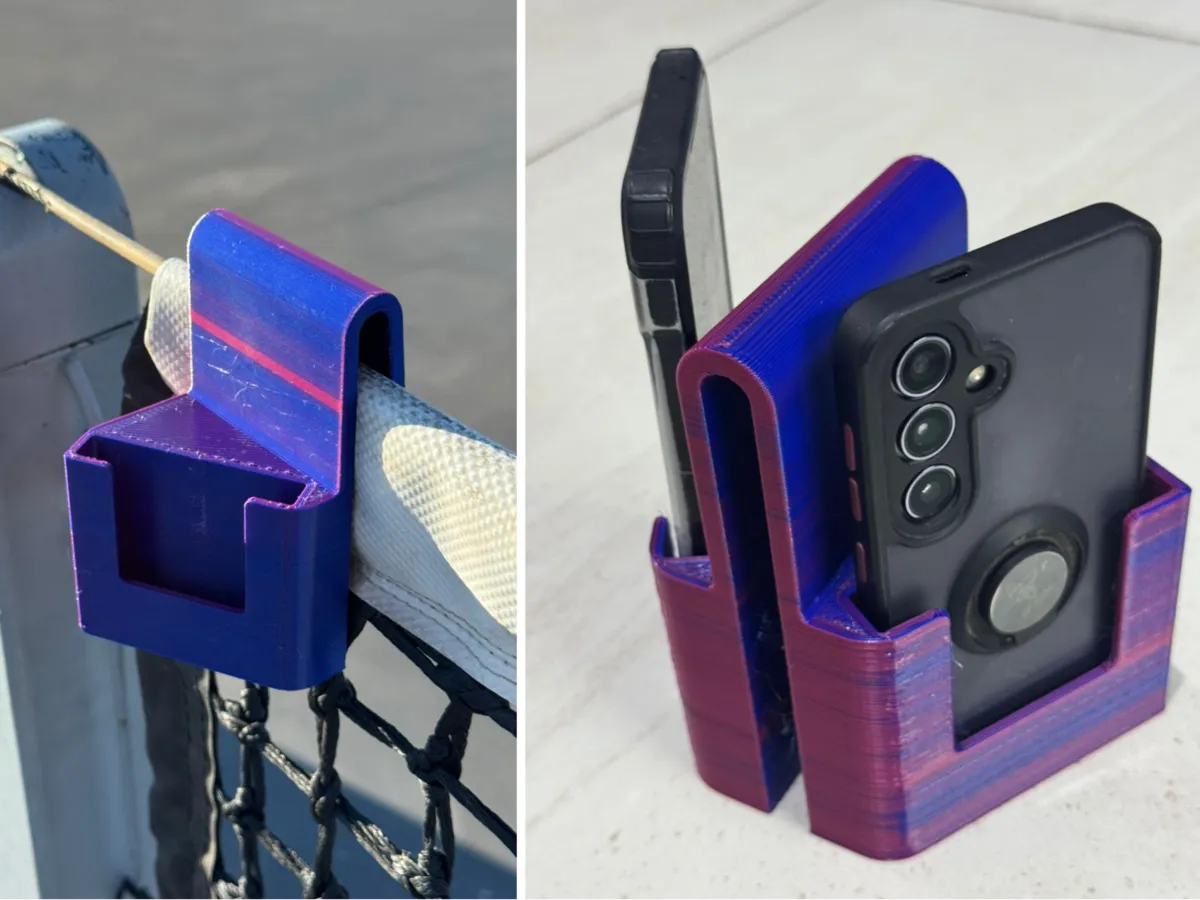 Tennis and Pickleball Net Phone Mount