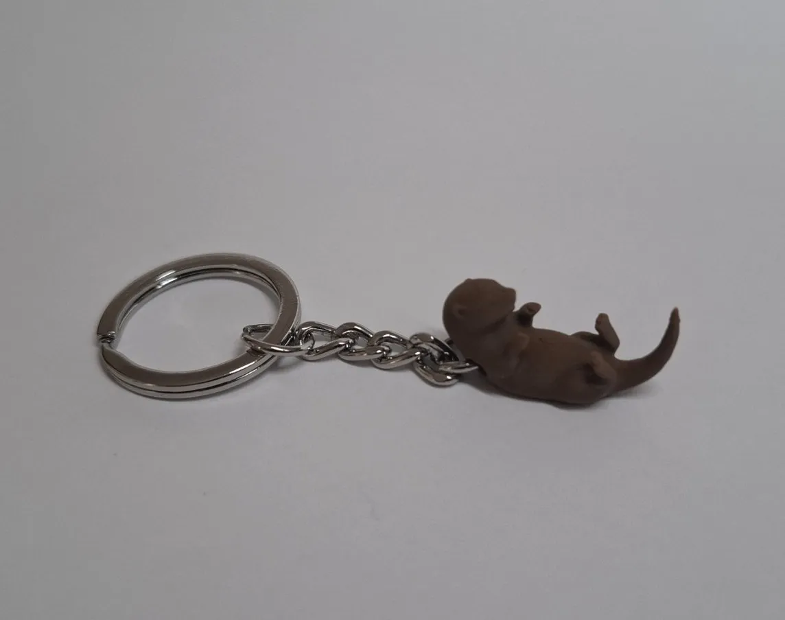 Mini Buddy #21 - Otter, photo 3 of 4 - Mini Buddy #21 - Otter Figurines & Collectibles
