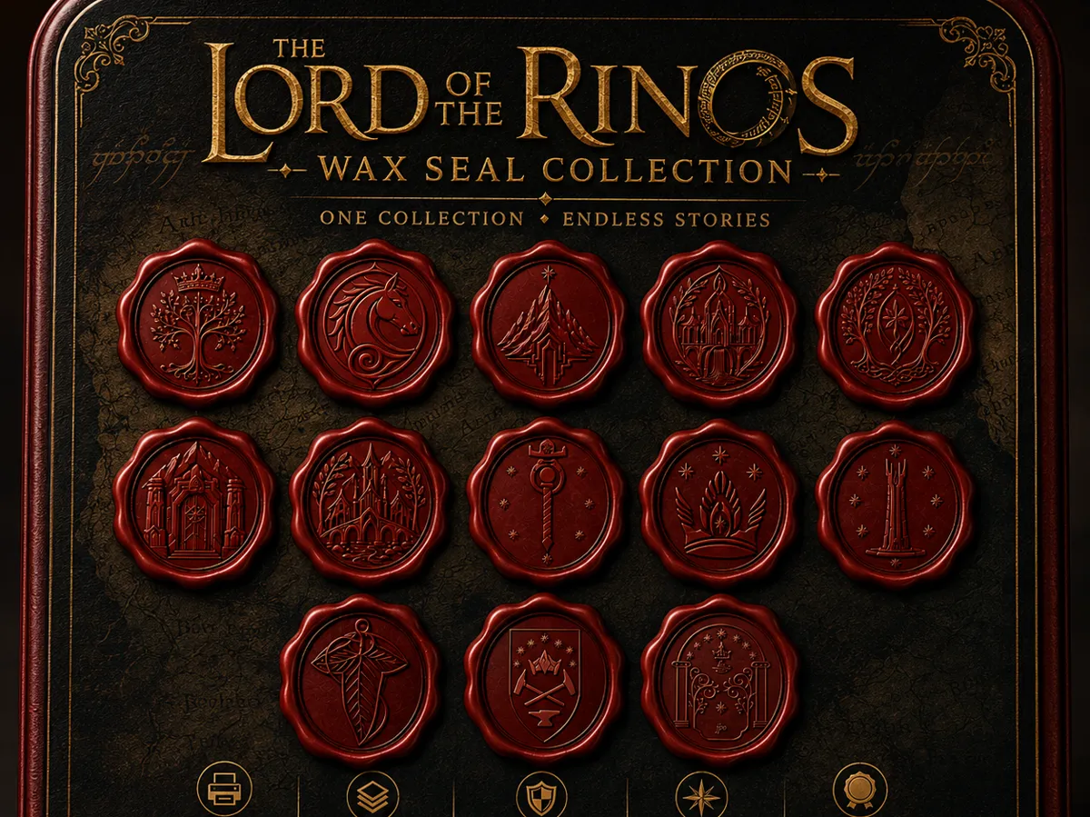Lord of the Rings Wax Seal Collection