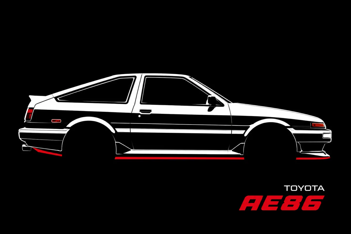 Toyota AE86 Makers Wall (SKADIS), photo 3 of 4 - Toyota AE86 Makers Wall (SKADIS) Art