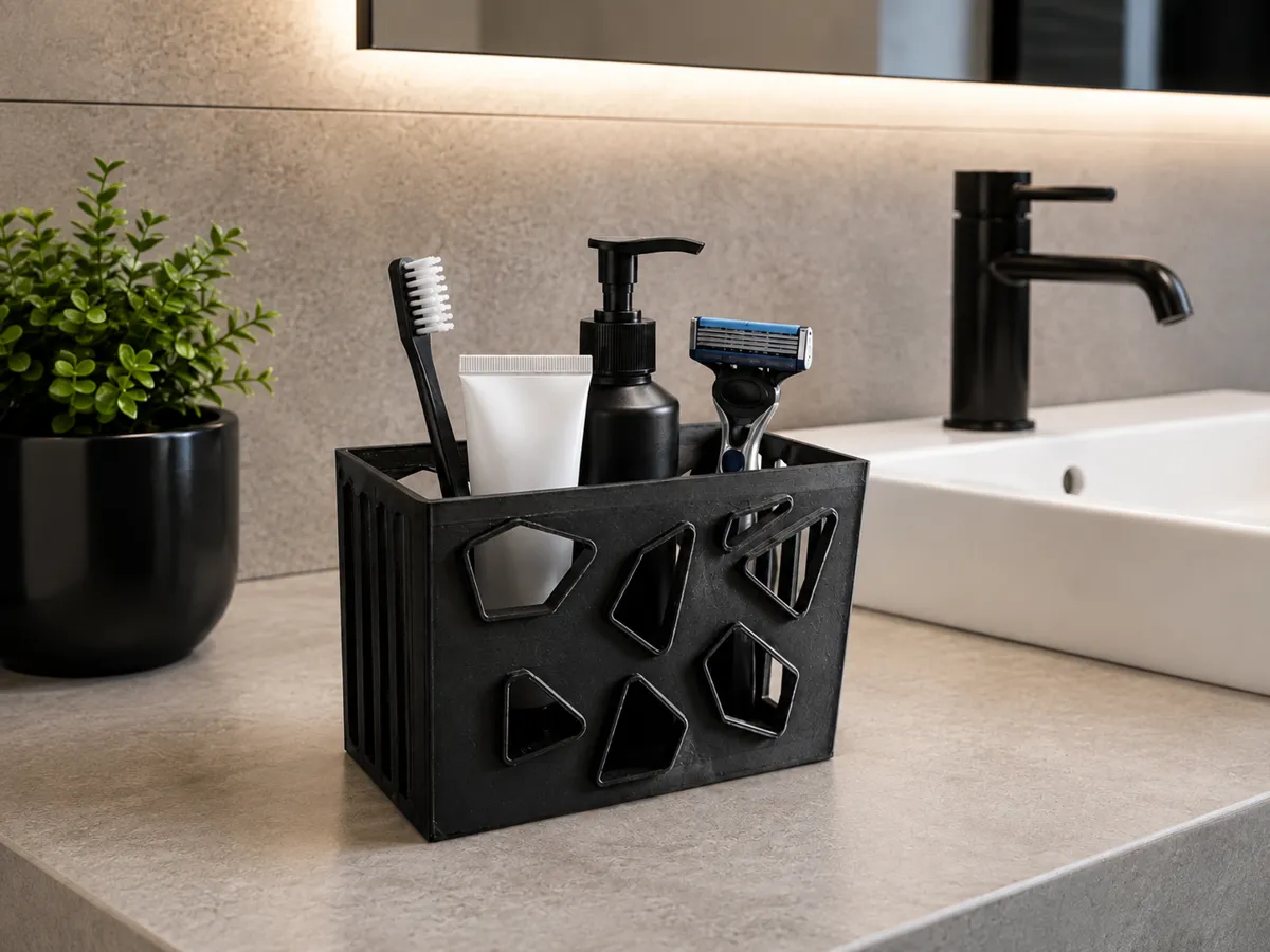 Bathroom & Home Organizer, 3 Mounting Variants - Decor, in stock in India