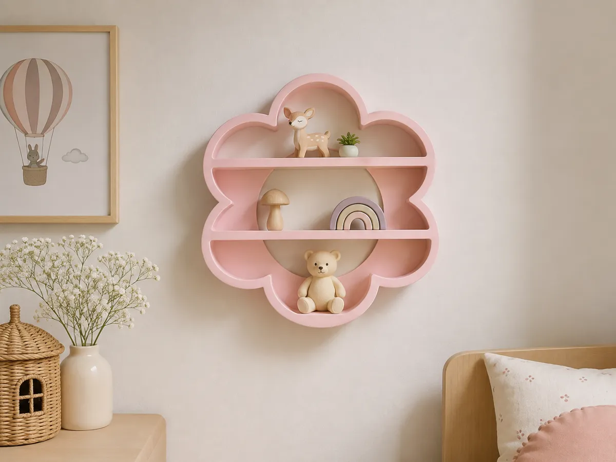 Flower Shelf, Kids Room Shelf | Wall & Tabletop - Decor, in stock in India