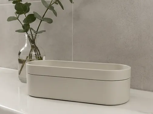 Minimalist Cosmetic Organizer / Storage Box - Home Accents, in stock in India