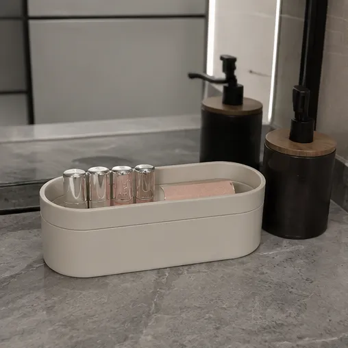 Minimalist Cosmetic Organizer / Storage Box, photo 2 of 4 - Minimalist Cosmetic Organizer / Storage Box Household