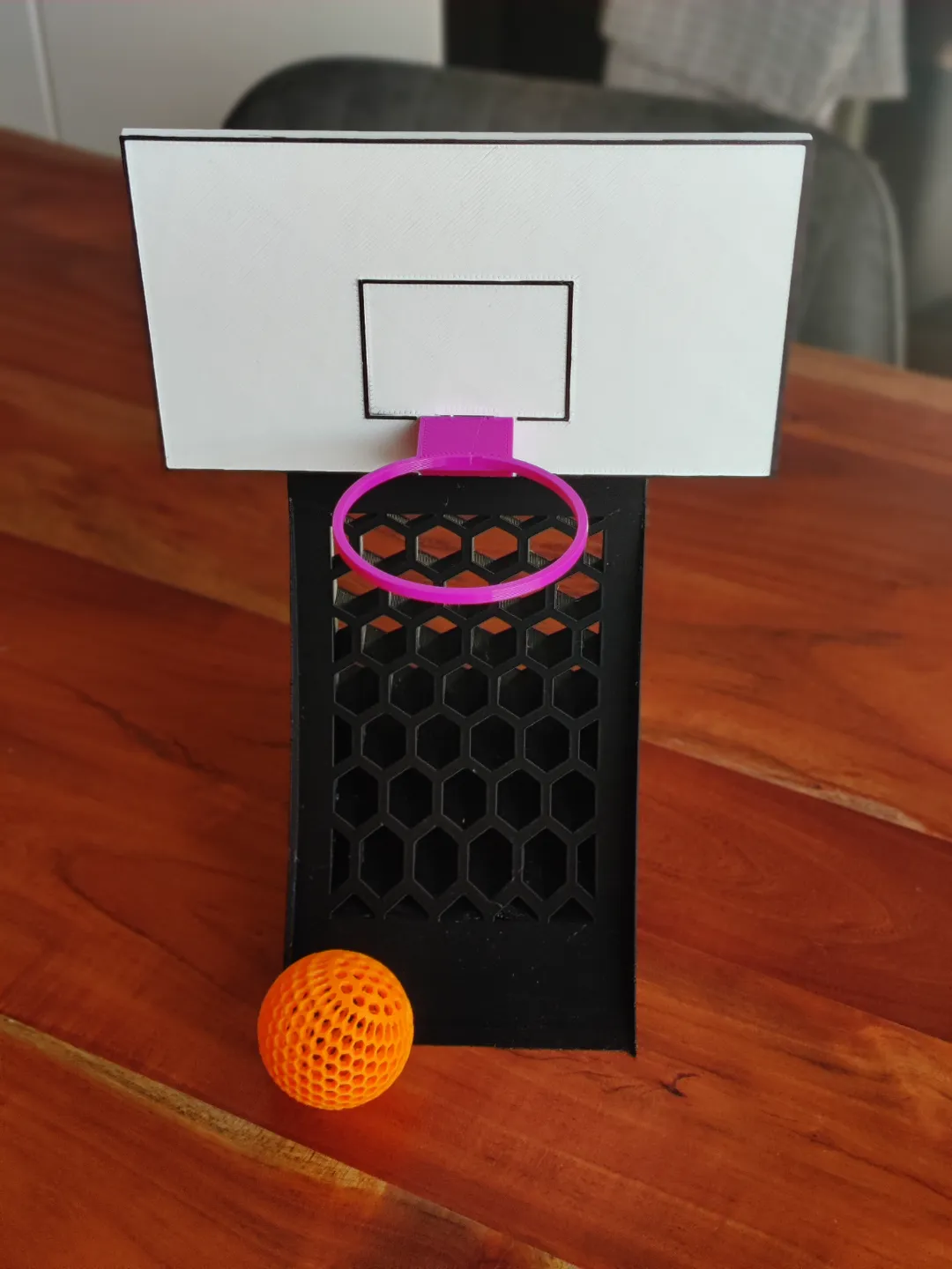 Desktop Basketball - for all your "airless" balls