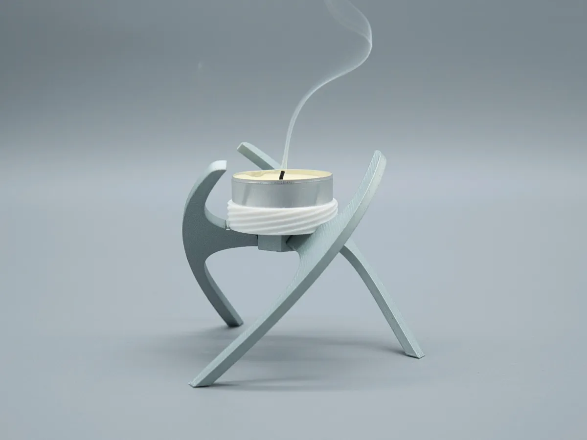 Modern Candle Holder, photo 3 of 3 - Modern Candle Holder Home Decor Items