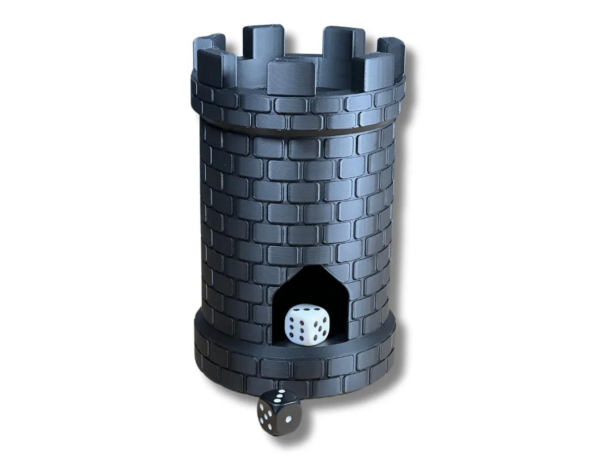 Turret Dice Tower With Hidden Storage Tray - Board Games, in stock in India