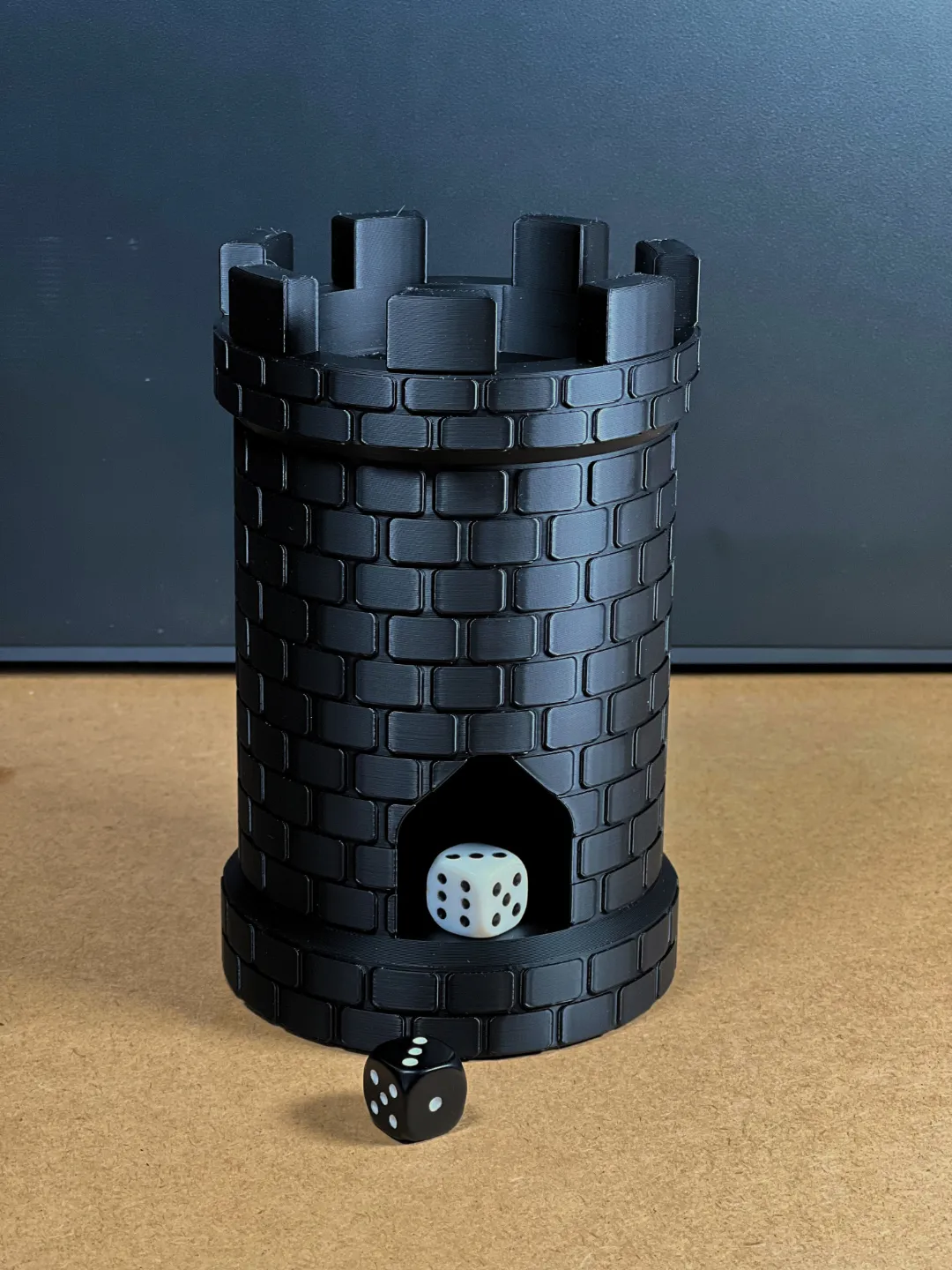 Turret Dice Tower With Hidden Storage Tray, photo 2 of 4 - Turret Dice Tower With Hidden Storage Tray Toys & Games