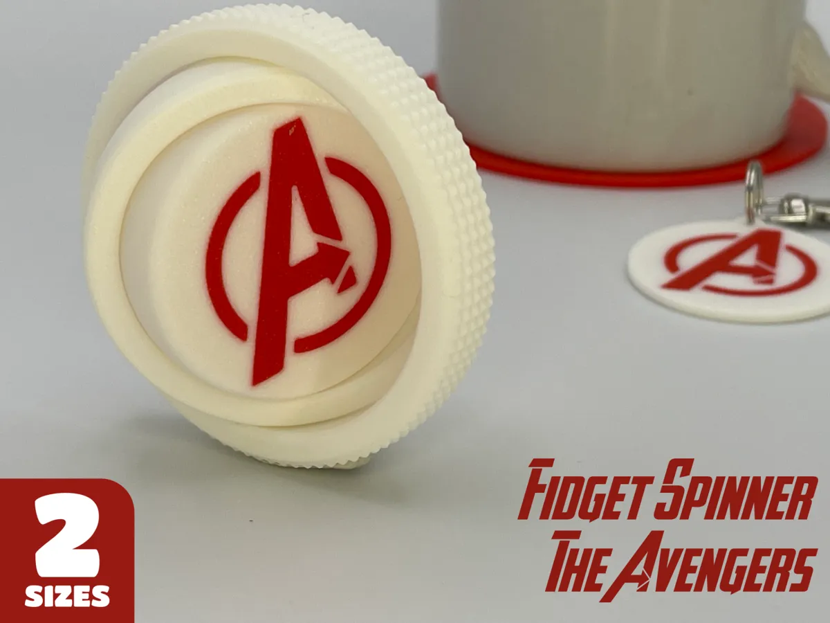 The Avengers Marvel Fidget Spinner - Character Spinners, in stock