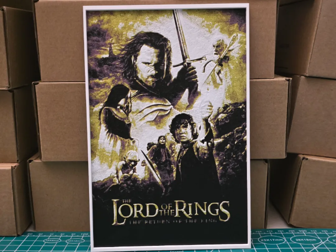 Lord of the Rings Return of the King - Hueforge - Photo Art & Lithophanes, in stock in India