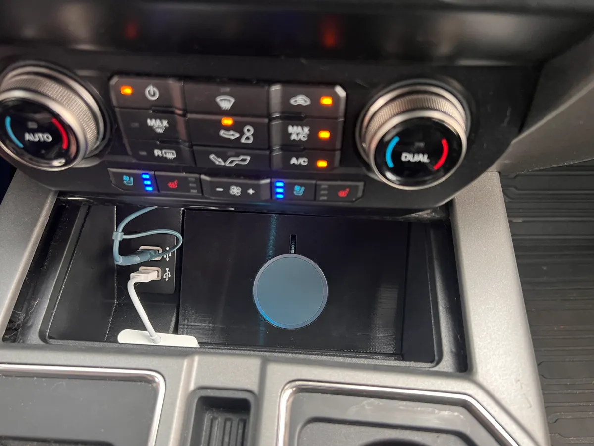 Ford F150 Raptor MagSafe Wireless Charger Mount, photo 2 of 2 - Ford F150 Raptor MagSafe Wireless Charger Mount Hobby & DIY